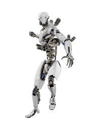 super robot will punch you