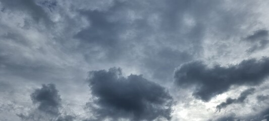 Céu azul com nuvens