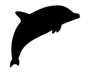 イルカのシルエット