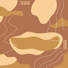 Abstract seamless patterns with various shape