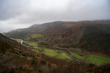 View from the Precipice Walk, Dolgellau, Wales
