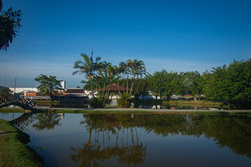 Touristic spot in Joinville, close to the BR-101 highway and Expoville. Characteristic cultural place of the city.