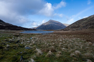 Llyn Idwal, Snowdonia National Park, Wales. Sometimes known as Devil's Kitchen.