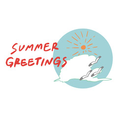 SUMMER GREETINGS 暑中お見舞い申し上げます