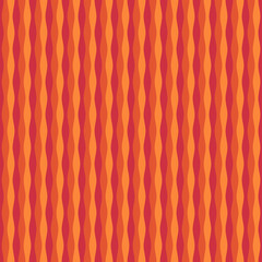 Wavy lines ornament. Seamless pattern. Jagged stripes motif. Waves ornate. Curves image. Linear background. Geometric digital paper, textile print, web design, striped illustration. Vector artwork