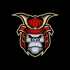 gorilla mascot esport logo