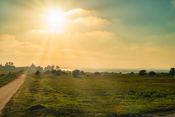 Obraz premium Landschaft, Sylt, Nordsee, Schleswig Holstein, Nordseeküste
