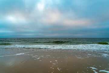 Nordsee, Meer, Strand, Sonnenuntergang, Abenddämmerung, Langzeitbelichtung, Sylt