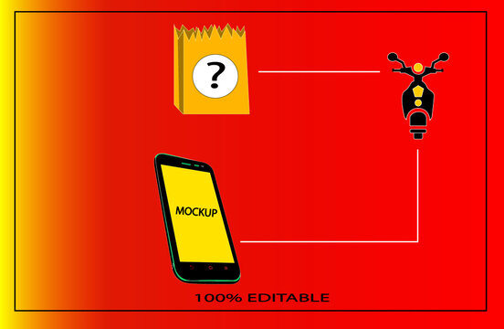 Mockup de envios