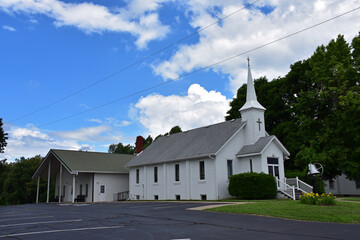 old church in the village
