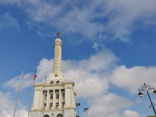 Obraz premium Dominican Republic, Santiago de los Caballeros, el Monumento, dominican history