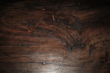 Plank wood table floor with natural pattern texture background.