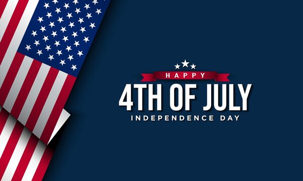 United States Independence Day Background Design. Fourth of July.