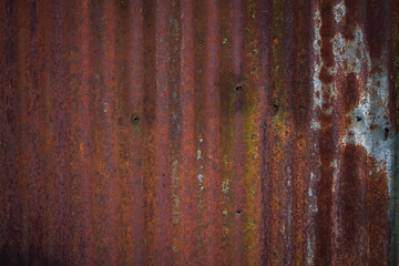 Old rustic steel zinc surface texture and background