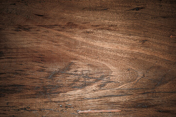 Plank wood table floor with natural pattern texture background.