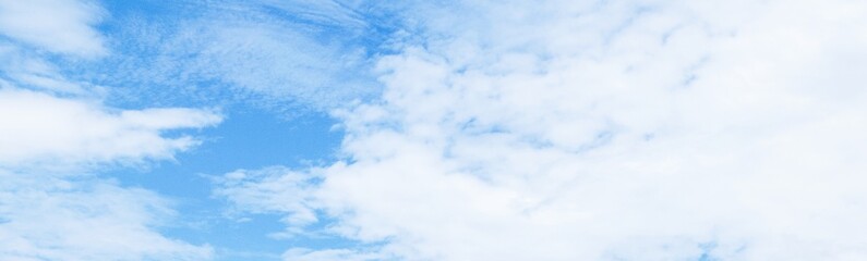 Sky and cloud concept Beautiful Blue sky and mountains. Beautiful Cumulus Cloud in the Bright Sky Background