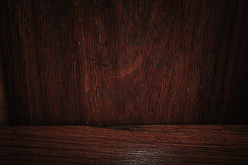Plank wood table floor with natural pattern texture background.