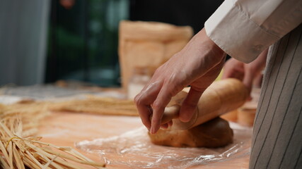Ginger bread cookies homemade cooking for Christmas traditional dessert. Kids and family love to prepare to make dough and bake them. Then paint them with sugar paste to decor in many colors.