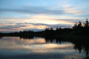 Pastel Sunset, Pylypow Wetlands, Edmonton, Alberta