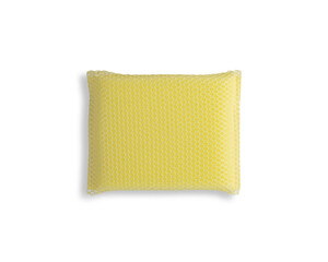Sponges yellow color  for dishwashing on white background, cleaning. isolated on white background with clipping paths.
