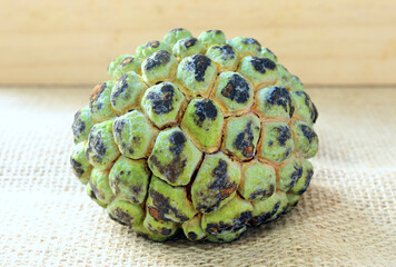 Annona squamosa fruit also known as 
