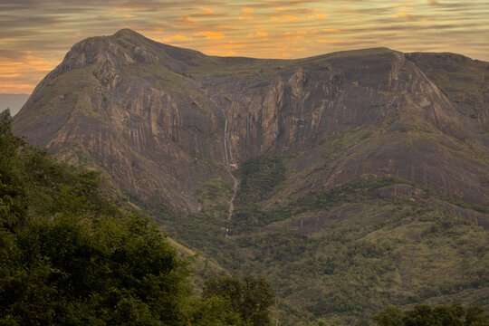 View at Senbagathoppu,Merku Thodarchi Malai Western Ghats  is a hill station near theni on Sahyadri range of western ghat, India.