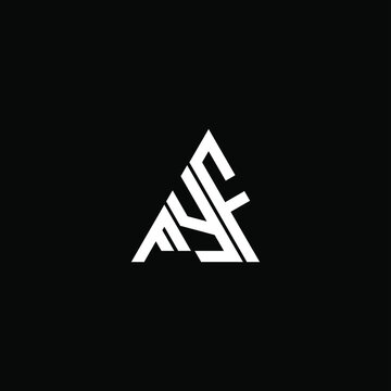 F Y F letter logo abstract creative design. F Y F unique design