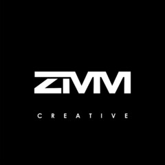 ZMM Letter Initial Logo Design Template Vector Illustration