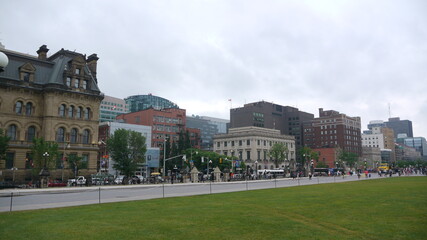 Fototapeta na wymiar Ottawa capitale du Canada