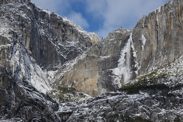 Fototapeta na wymiar Yosemite Winter