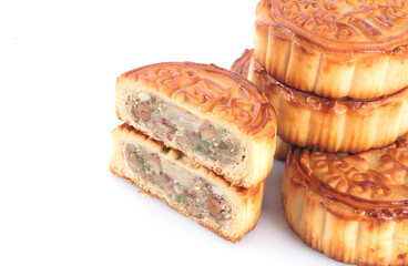 Chinese holiday food moon cakes