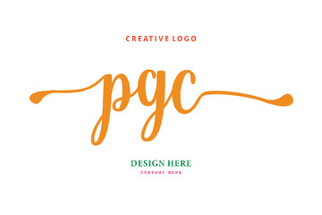 PGC lettering logo is simple, easy to understand and authoritative
