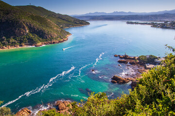 The Heads in Knysna on the Garden Route in South Africa