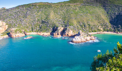 The Heads in Knysna on the Garden Route in South Africa