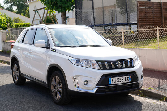 Suzuki Vitara Car Logo Sign On New Japanese Brand Vehicle Multinational Corporation Automobiles