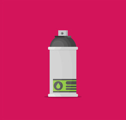 Spray Paint Can .Vector Flat Icon