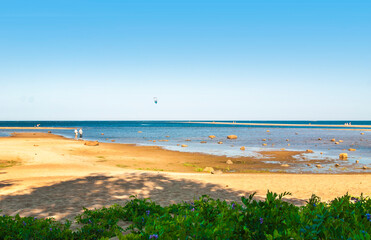 Kalajoki beach sand near the baltic sea