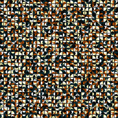 Abstract Geometric Pattern generative computational art illustration