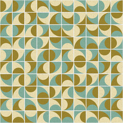 Abstract Geometric Pattern generative computational art illustration