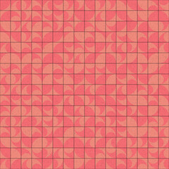 Abstract Geometric Pattern generative computational art illustration