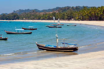 Fototapeta premium Ngapali Beach - Rakhine State - Myanmar