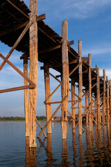 U Bein Bridge - Amarapura near Mandalay - Myanmar