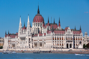 Fototapeta na wymiar Hungarian Parliament Building - Budapest - Hungary