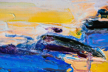 abstract oil paint texture on canvas, background