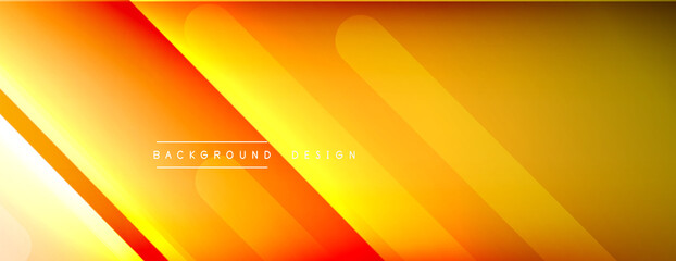 Dynamic lines abstract background. 3D shadow effects and fluid gradients. Modern overlapping forms
