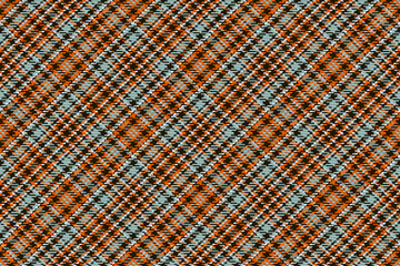 Seamless pattern of scottish tartan plaid. Repeatable background with check fabric texture. Vector backdrop striped textile print.