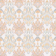 Foto op Plexiglas Seamless Floral vintage wallpaper. Vector background © antalogiya