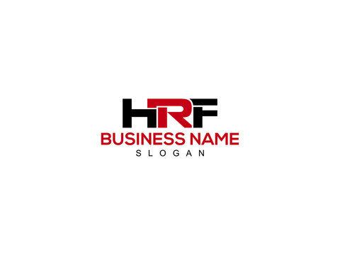 Letter HRF Logo Icon Design For Kind Of Use