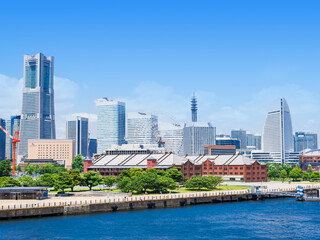 Naklejka premium 横浜ベイエリア