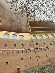 Fototapeta premium Megaspilio, Monatry, Kalavrita, Griechenland